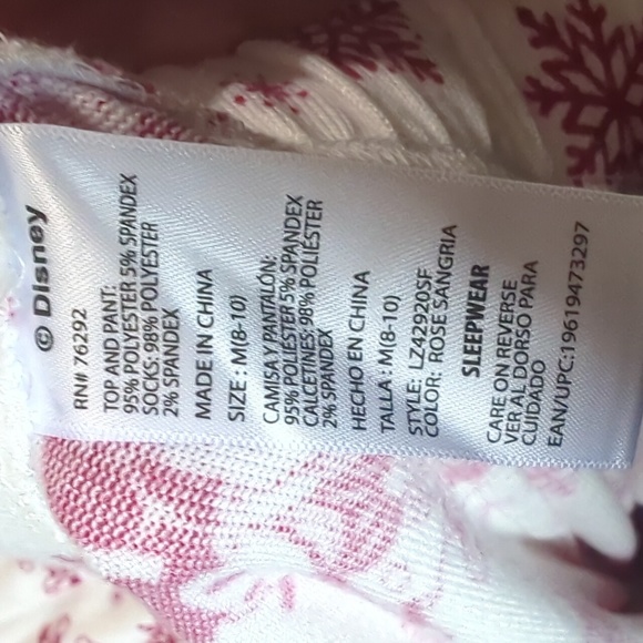 Women's Size Medium Micky and Minnie Mouse Pajamas Pants - Picture 2 of 5